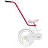 sun baby Barra di Spinta per Bambini Supporto per Bicicletta Unisex Presa di Spinta Dispositivo per Imparare Veicolo da Ciclismo (Rosa Scuro)