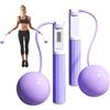 Generic Corda per saltare senza fili con contatore, attrezzatura fitness senza fili, corda per saltare con contatore, per allenamento, palestra, allenamento, fitness, casa, interni, esterni, donne, uomini