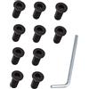 Felixstory Accessori Per Viti Anteriore Scooter Kit Viti Di Fissaggio In Acciaio Inox 10 Pezzi E Barra Rotante Compatibile con Xiaomi M365 Scooter elettrico