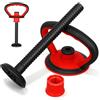 Tofficu Maniglia Impugnatura Ergonomica Kettlebell Regolabile per Plastico Base Stabile per Allenamenti di Forza e Workout Completi a Casa