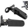 Whyzsjnclg 1 paio di pedali per bici, picchetti per bici in lega di alluminio per montagna elettrica, picchetti robusti per mini accessori pieghevoli Ebike