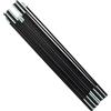 Letturn Kit di sostituzione per asta da tenda da campeggio in fibra di vetro, aste di supporto per esterni da 3 m, con corda elastica, pali pieghevoli per tenda per 1-2 persone (3 m)