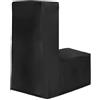 Tidgel Copertura per allenamento crossfer, resistente, impermeabile, antivento, per attrezzature fitness, colore nero, dimensioni 185 x 91 x 155 cm (165 x 65 x 140 cm)