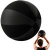 Ginwrek Silent Basketball - Pallone da basket silenzioso, in schiuma morbida e silenziosa, con impugnatura realistica, per allenamento indoor, palla per bambini e adulti, senza bisogno di pompa