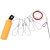 Generic Traversa da Pesca con Galleggiante e Clip di Bloccaggio del Pesce Vivo Ad Alta Resistenza per i Pescatori Design Durevole in Acciaio Inossidabile da 3,5 M
