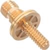 iplusmile Vite per Stecca da Biliardo in Ottone Oro Design a Manico Esteso, Stabile e Facile da Rimuovere, Compatibile Giunto 3/4 per Riparazione Stecche da Pool