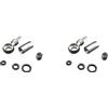 Tuminita 2X Set di estremità del della Bicicletta Connettore per Tubo Flessibile per Level Rosso ETAP S900 con di Tenuta Olivesand E Ago per Olio