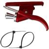 Drawup Trigger Aid per pesca in mare e surf, ergonomico con pulsante per pollice per migliorare distanza e comfort con mulinelli a bobina fissa, nero, 12 x 9,5 cm (colorato)