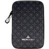 Marchfunny Eva Borsa per racchetta da ping pong grande capacità custodia per mazza con cinturino elastico per due pagaie Tre palline Custodia protettiva grigia