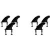 Tuminita Set di 6 per Tavola da Surf Soft Top per Accessori per Tavole da Surf Softboard Paddle Board