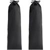 Xdyyjrasa Custodia con coulisse, borsa di stoccaggio in nylon impermeabile da 2 pezzi 8x24 pollici