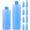 GALPADA 10 Pezzi Impacchi di Ghiaccio Freezer Riutilizzabili per Vacanze Estive Raffreddatori d Aria Portatili, Confezione in PE Blu per Conservazione Alimenti e Campeggio
