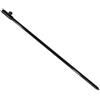 Drawup Testa di appoggio per canna da pesca alla carpa, 30-50 cm, telescopico, in alluminio, con punta conica, per supporto per canna da pesca (48-75 cm)