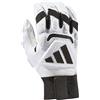 adidas Adizero Chaos Lineman Guanto, Bianco, L