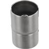 Allthingstore Inserto girevole per canna da pesca per barche e yacht con struttura in acciaio inossidabile con rullo di linea liscia e porta di scarico adatto per supporti da 30 60 o 90 gradi con dimensioni esterne