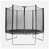 sweeek Trampolino 305cm Rete di Protezione Grigio - 303x303x78 cm
