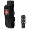NASSMOSSE Custodia Portatile per Laccio emostatico - Molle Compatibile con Toppa Medica, Nera 7, 5x1, 6x1, 6 Pollici per Esterni