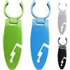 TIrievza 4paia Clip per Tavola da Paddle - 11 x 3,3 CM | ABS