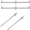 Ultimate Set Ultimate Stainless Steel Buzzerbars E Picchetto 3-Canne - Kit Carpfishing