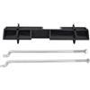 Zuquanparts 70045G01 01101-G01 Piastra di tenuta della batteria con kit di aste compatibile con carrello da golf elettrico EZGO TXT RXV 36V 1994-up
