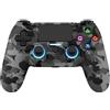 Dragon Controller DragonShock Mizar Wireless Camouflage per PS4/PC Grigio [DSCPPS4-GC]
