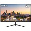 Nilox Monitor Led 22'' Nilox NXM22FHD1202 Fhd 1920x1080 4ms Classe F Nero [NXM22FHD1202]
