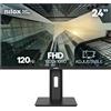 Nilox Monitor Led 24'' Nilox NXM24REG1201 fhd 1920x1080p 4ms Classe E Nero [NXM24REG1201]