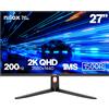 Nilox Monitor Led 27" Nilox NXM27CV2K2001 Qhd 2560x1440 1ms Classe E Nero [NXM27CV2K2001]