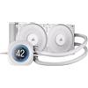 Corsair Dissipatore cpu a 2 ventola Corsair Nautilus 240 RS LCD 240mm Bianco [CW-9061032-WW]
