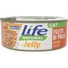 Life Cat Natural Jelly per Gatto da 70 gr Gusto Filetti di Pollo
