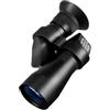 Wodsty Telescopio monoculare HD 8 x 20, portatile, utilizzabile con una sola mano, lente completamente rivestita, per cacciatori, pescatori, escursionisti, argento (nero)
