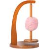 SZMK Porta Gomitolo Legno,Avvolgitore di Gomitoli Magnetico,SZMK Supporto per Gomitolo di Lana,Dispenser per Filati Girevole,Yarn Holder Spinner per Appassionati di Cucito, DIY - Colore Verniciato