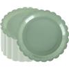 PHUNAT 50 PZ Piatti Verdi per Feste 9''/23cm, Piatti di Carta da Tavola, Forniture Verde Salvia Decorazioni per Compleanno, Baby Shower, Matrimonio