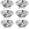GUHPZA Lampadina Ar111 G53 Riflettore Faretto 15 Watt COB 1400 S，Warm White 3000k