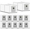 SpeHiate 12 Sacchetti Polvere di Ricambio per Ecovacs Deebot T80 Omni/T50 OMNI Gen 2/T50 Pro Omni/T50 Omni/T30C Omni/X8 Omni/X8 Pro Omni/X9 PRO Omni, Accessori di Sacchetto Filtro