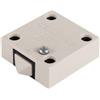 D-LIGHT Switch Interruttore On/Off Push Porta Scorrimento 250 V Bianco