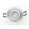 Pianeta Led Portafaretto orientabile alluminio Lucido/Satinato per faretti 50 mm da incasso, Nessuno
