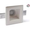 Pianeta Led Portafaretto in Gesso Quadrato da Incasso per Faretti GU10 e GU5.3 MOD. 2040