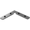 Pianeta Led Connettore Lineare o Angolare per Profili in Alluminio con canalina mm 8x1,6, Angolare
