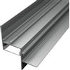 Pianeta Led Profilo in Alluminio Grigio Aura 2m per Cartongesso per Strisce LED Cover a scelta, Trasparente