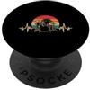 Drummer Gift Drumming Gifts & Drum Set S Divertente Drumming Art per uomo e donna Drumline Drum Set batterista PopSockets PopGrip Adesivo
