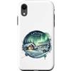 Happy Destiny Custodia per iPhone XR Lapponia Finlandia, Artico