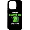 Fantasy Creature Humor Gelatinous Cube Custodia per iPhone 15 Pro Caution Gelatinous Cube ama abbracciare