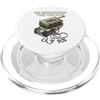 Lakelandwholesale1 T Shirt Company Riavvolgimento della cassetta e del floppy disk del decennio 90 PopSockets PopGrip per MagSafe