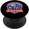 First Grade Fossil Kids Crew School Dino Scuola per ragazzi Dinosaur Expert di 1° grado PopSockets PopGrip Adesivo