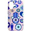 Mystic Nazar Collective Custodia per iPhone 17 Simboli mistici del malocchio grafico - Boho Nazar Celestial Art