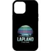 Paesaggi Nordici Aurora Lapponia Finland Custodia per iPhone 12 Pro Max Lapland Finland Renna Aurora Boreale
