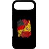 Germany Spain Flag Custodia per iPhone Air Germania Spagna