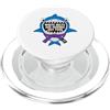 Jiu Jitsu Shark - Divertente Bjj Shark J Le Cinture Bianche Sono Amici, Non Cibo - Simpatico Squalo PopSockets PopGrip per MagSafe