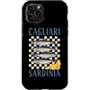 Coastal Sardine Tinned Fish Summer Retro Custodia per iPhone 11 Pro Cagliari Sardegna Sardine Retro Pesce in scatola Grafica Costiera